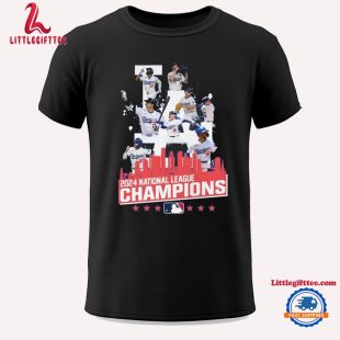 National League 2024 Champions Los Angeles Dodgers Unisex T Shirt