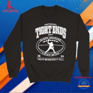 National Tight Ends Day Block Release Catch Spike T Shirt