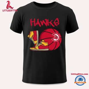 NBA Atlanta Hawks Pattern Logo Basketball Team Design Limited New Season T Shirt