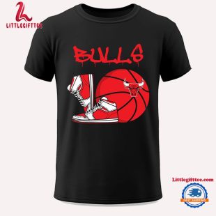 NBA Chicago Bull Logo Pattern Logo Basketball Team Design Limited New Season T Shirt