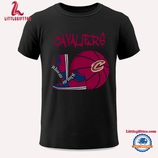 NBA Cleveland Cavaliers Pattern Logo Basketball Team Design Limited New Season T Shirt