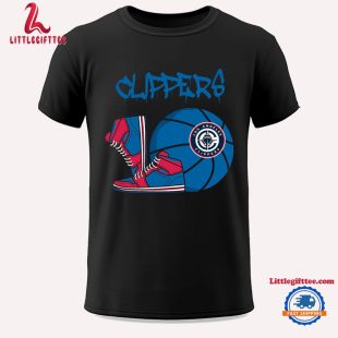 NBA Los Angeles Clippers Pattern Logo Basketball Team Design Limited New Season T Shirt