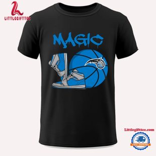 NBA Orlando Magic Pattern Logo Basketball Team Design Limited New Season T Shirt