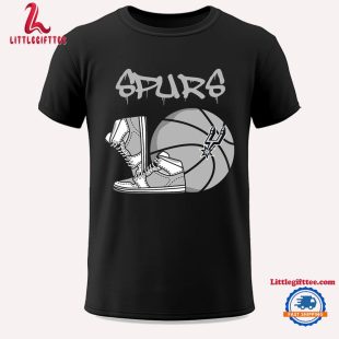 NBA San Antonio Spurs Pattern Logo Basketball Team Design Limited New Season T Shirt