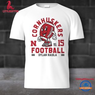 Nebraska Dylan Raiola Arch Football Unisex T Shirt