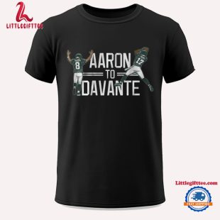 New York Jets Aaron Rodgers to Davante Adams Unisex T Shirt