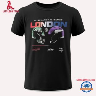 New York Jets vs Minnesota Vikings International Games London 2024 Unisex T Shirt