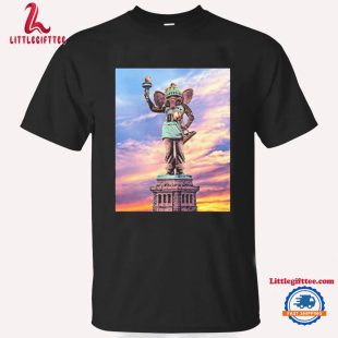 New York Liberty 2024 WNBA Champs Ellie The Elephant Unisex T Shirt