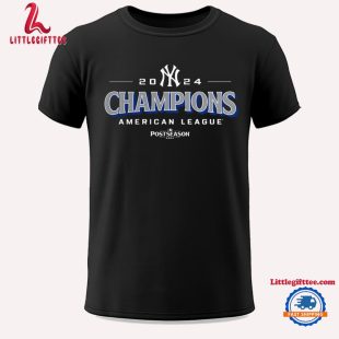 New York Yankees 2024 American League Champions Bloop Single Roster Unisex T Shirt