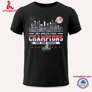 New York Yankees 2024 American League Champions Unisex T Shirt