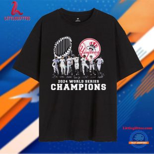 New York Yankees 2024 Championship Autographed Signatures Unisex T Shirt