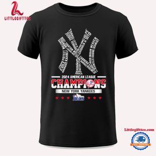 New York Yankees ALCS 2024 American League Champions NY Unisex T Shirt