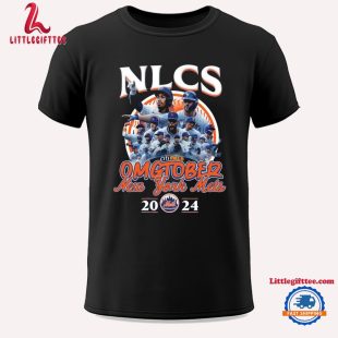 NLCS 2024 OMGTOBER New York Mets Team Unisex T Shirt