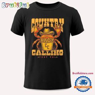 Oceans Calling Festival Country Calling Crab Unisex T Shirt