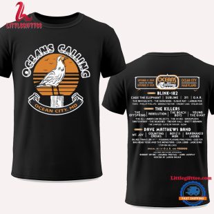 Oceans Calling Festival Seagull Lineup Concert Unisex T Shirt