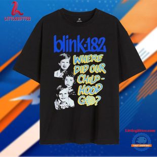 Official 2024 Blink-182 Where Did Our Child Hood Go Unisex T Shirt