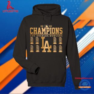 Official 8x World Series Champions Los Angeles Dodgers MLB 2024 World Series Champions T Shirt