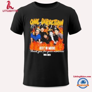 One Direction Liam Payne Rest In Music 1933 2024 Unisex T Shirt