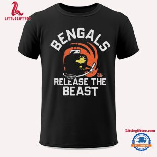 Peanuts x Cincinnati Bengals Release The Beast Unisex T Shirt