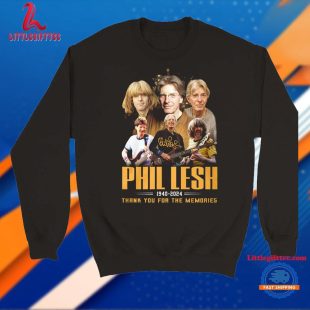 Phil Lesh 1940-2024 Thank You For The Memories New T Shirt