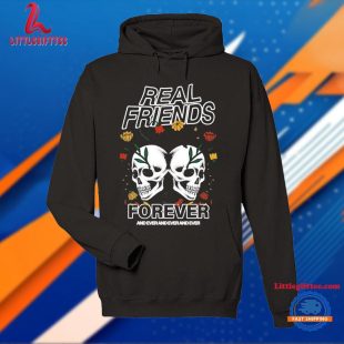 Real Friends Forever And Ever And Ever Tour 2024 Skull Unisex T Shirt