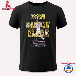 Rookie Of The Year Caitlin Clark Indiana Fever Signature Unisex T Shirt