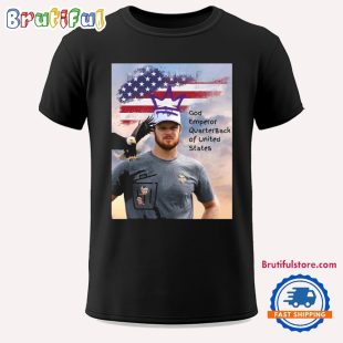 Sam Darnold God Emperor Quarterback Of United States Unisex T Shirt