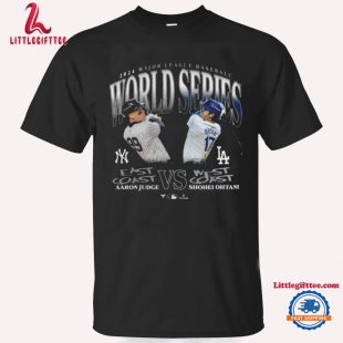 Shohei Ohtani vs. Aaron Judge 2024 World Series Matchup Unisex T Shirt