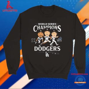 Shohei Ohtani Yoshinobu Yamamoto Mookie Betts Los Angeles Dodgers MLB 2024 World Series Champions Appeal Play T Shirt