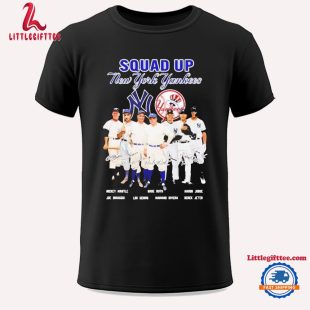 Squad Up New York Yankees Legend Signatures Unisex T Shirt