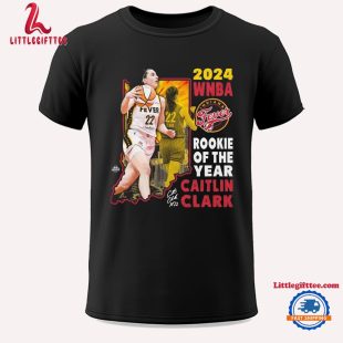 Stadium Essentials Caitlin Clark Indiana Fever 2024 Wnba Rookie Of The Year Unisex T Shirt