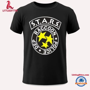 Stars Raccoon Police Department Unisex T Shirt