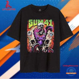 Sum 41 Europe And UK Tour 2024 Unisex T Shirt