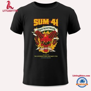 Sum 41 Sept 28 2024 H-e-b Center Cedar Park Tx Unisex T Shirt