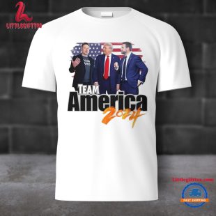 Team America 2024 Musk Trump Vance Unisex T Shirt