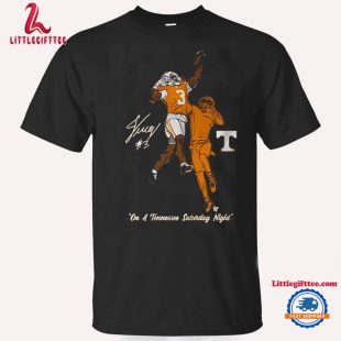 Tennessee Football Jermod Mccoy One-handed Interception Signature Unisex T Shirt