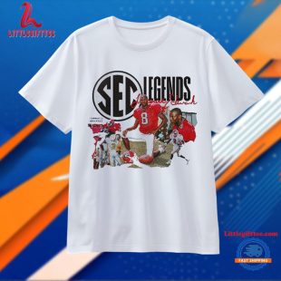 Terrence Edwards Georgia Football SEC Legends Class Of 2024 Unisex T Shirt