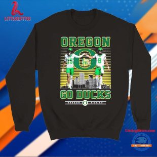 Tez Johnson Dillon Gabriel Oregon Ducks Go Ducks Skyline Unisex T Shirt