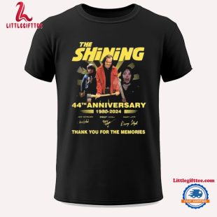 The Shining 44th Anniversary 1980-2024 Thank You For The Memories Signatures Unisex T Shirt