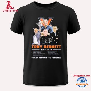 Tony Bennett 2009 – 2024 Thank You For The Memories Unisex T Shirt