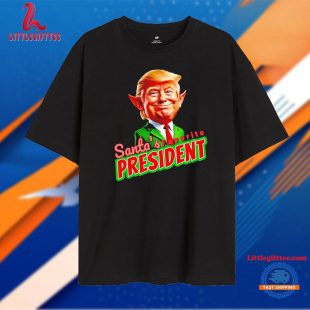 Trump ELF Santa’s Favorite President Christmas T Shirt