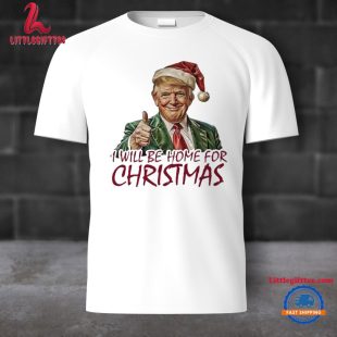 Trump I’ll Be Home For Christmas Unisex T Shirt