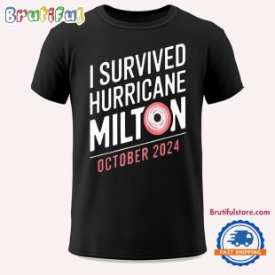 United State I Survived Hurricane Milton October 2024 Unisex T Shirt