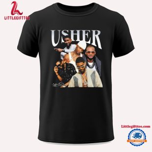 Usher Signatures 90s Tour 2024 Unisex T Shirt