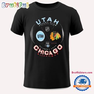 Utah Hockey Club Inaugural Game Chicago Blackhawks 2024 Unisex T Shirt