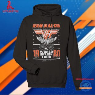 Van Halen 1980 World Invasion Tour T Shirt