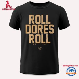 Vanderbilt Football Roll Dores Roll Unisex T Shirt