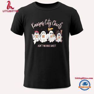 Women’s KC Chiefs Ain’t No Boo Sheet Halloween Unisex T Shirt