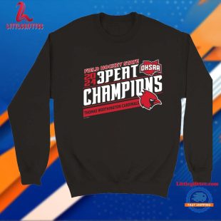 2024 OHSAA Field Hockey 3Peat State Champions Thomas Worthington Cardinals Unisex T Shirt