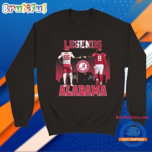 Alabama Crimson Tide The Legends Derrick Thomas Julio Jones Unisex T Shirt